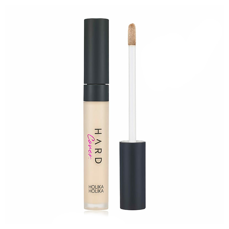 Уцінка! Рідкий консилер для обличчя Holika Holika Hard Cover Liquid Concealer 01 Warm Ivory, 7 г